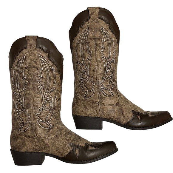 NWOB Dolce by Mojo Maxy Cowboy Western Boots SZ 10M - Picture 8 of 8